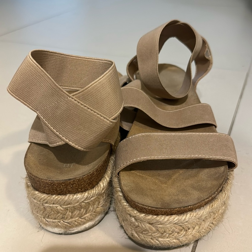 Platform Sandals Size 10